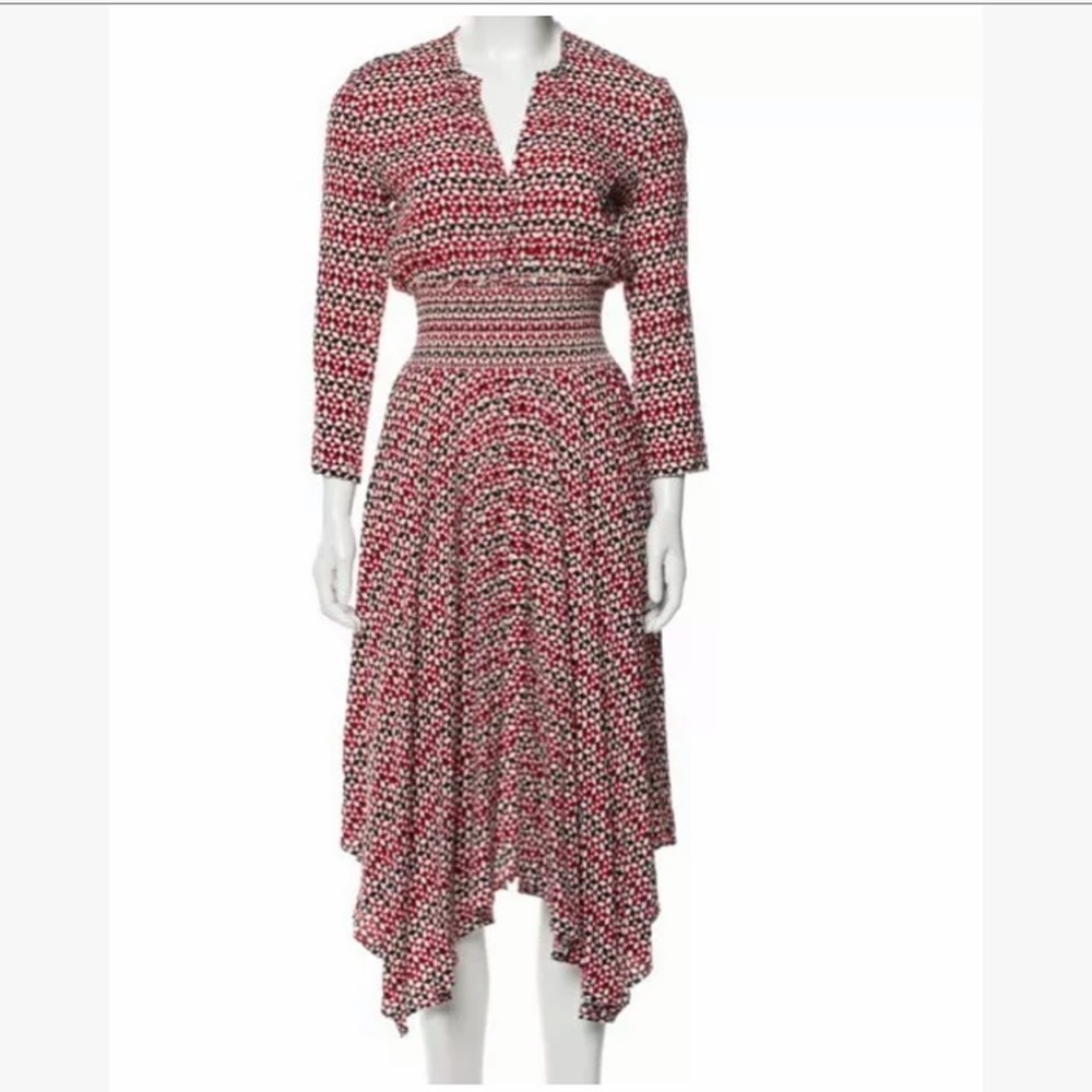 Maje Long sleeve midi dress size 1